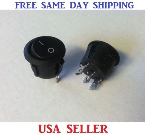 ~ single pole single throw ~ on-off (atv / boat / auto) ~ rocker switches x 2 for sale