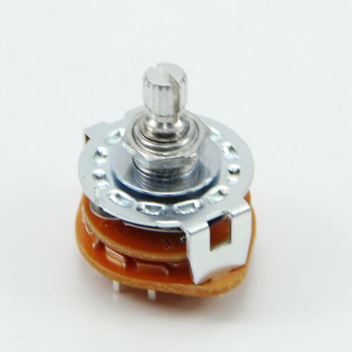 Guitar channel amplifier band rotary switch selector 3 pole 4 position 3p4t new for sale
