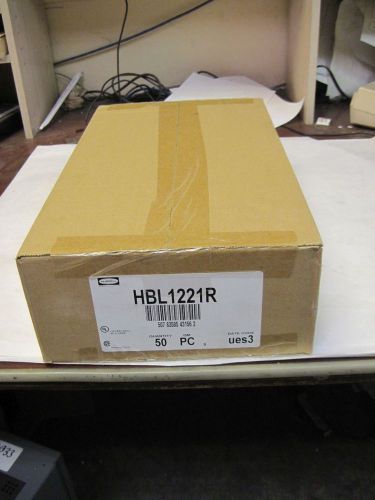 Hubbell HBL1221R Red 1-Pole 20 Amp 120 to 277 V Toggle Switch NEW***Lot of 50***