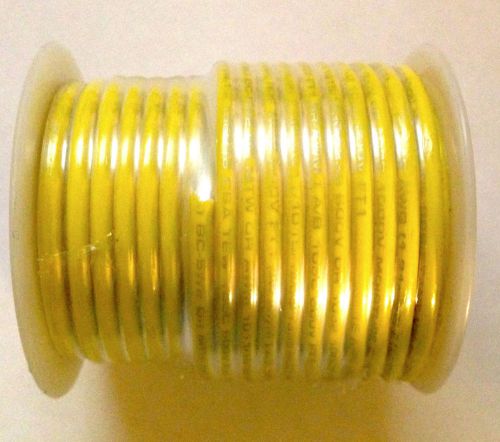 NTE WH616-04-25 600V 16AWG Stranded Wire - 105C  (YELLOW) 25 feet