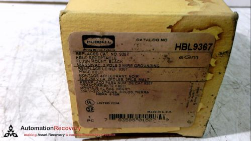 Hummel hbl9367- plug &amp; receptacle, new for sale