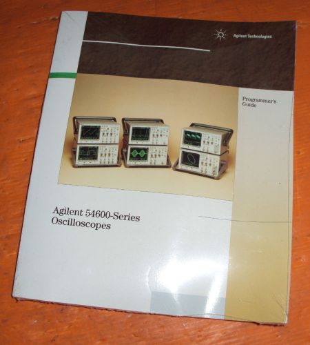 Agilent 54600-series oscilloscopes programmer&#039;s guide english for sale