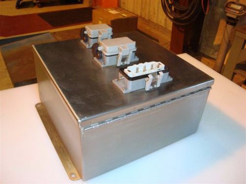 Hoffman Stainless Steel Enclosure Box Encl. Cat# A-1212CHNFSS Type 4, 4X, 12