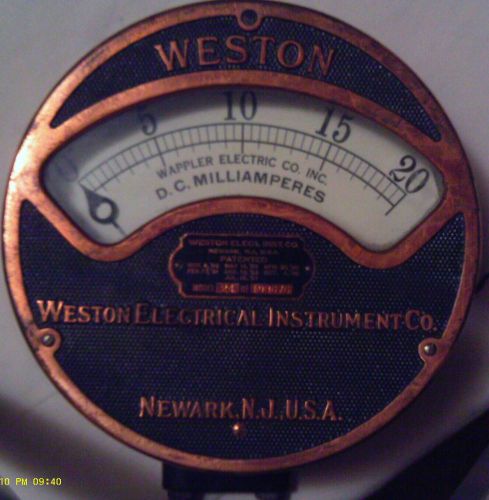 Weston Electrical Instruments Model 24