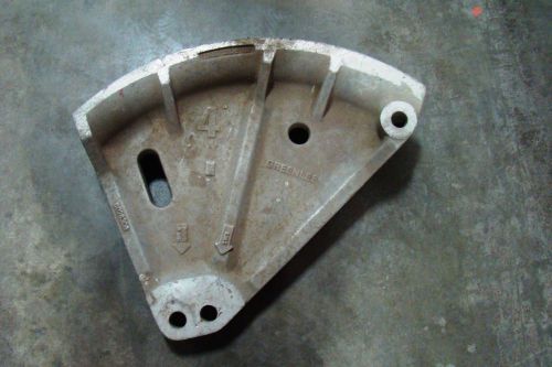Used greenlee 4&#034; shoe for 881  conduit bender 26305 for sale
