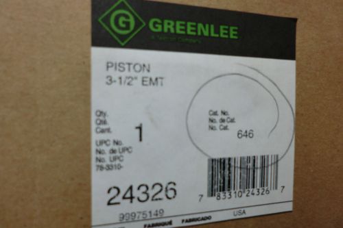 New  3 1/2&#034;  greenlee conduit piston &#034;mouse&#034; # 616, for emc, imc, ridgid, pvc, for sale