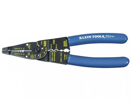 Klein tool long-nose multi-purpose wire stripper, crimper and cutter t21171 for sale