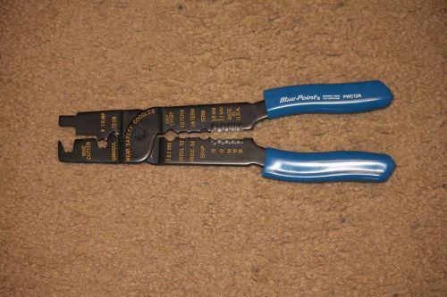 Blue point wire strippers/cutters pwc-12a for sale