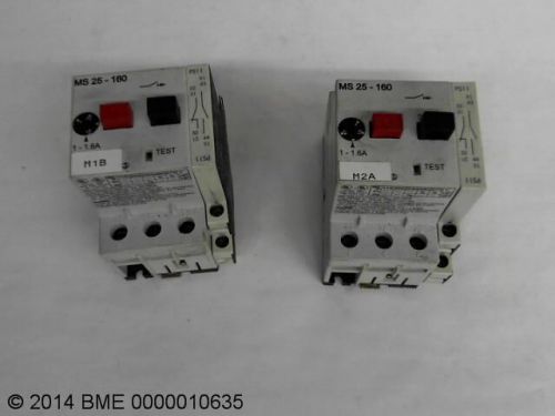Automation direct ms25-160 manual motor starter/contactor for sale