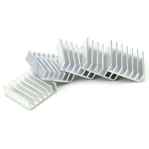 High quality aluminum heat sink for led power memory chip ic diy 5pcs 20*20*6mm for sale