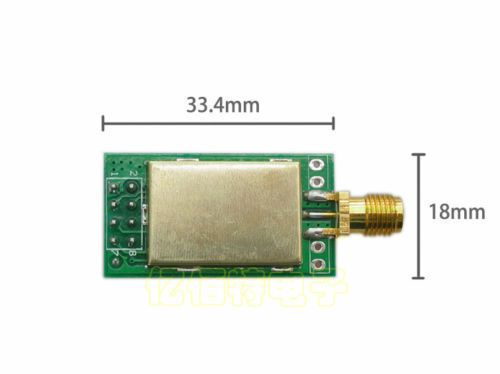 2pcs of 20dbm 2.4g rf module nrf24l01+ rf-1001dp5 ext sma ant 1km long distance for sale