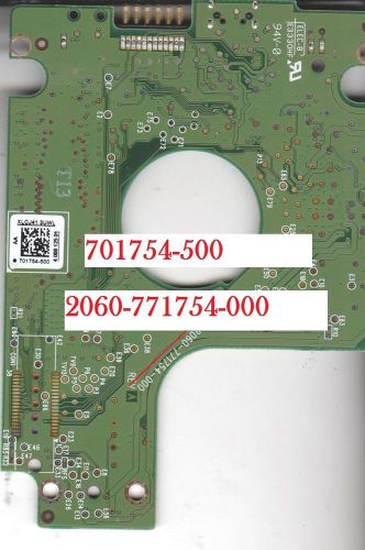 WD 250GB WD2500BMVV-11SXZS1, 701754-700 01PD10 , 2060-771754-000, USB 2.5 PCB+FW