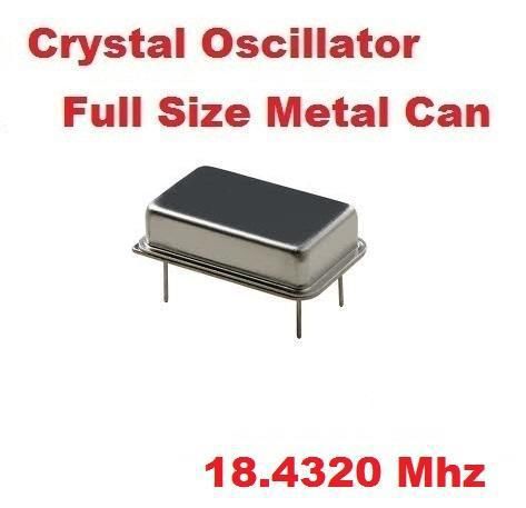 18.432Mhz 18.432 Mhz CRYSTAL OSCILLATOR FULL CAN  ( Qty 10 )