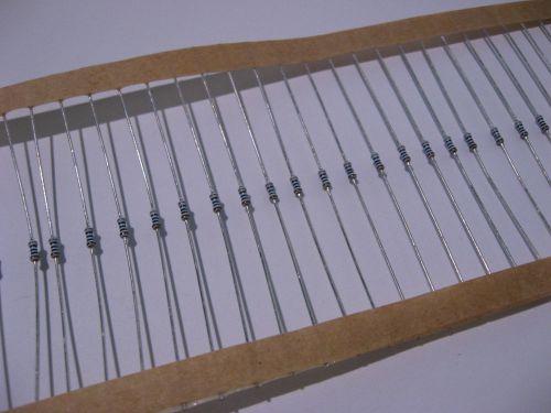 Lot of 500 10 kilo-ohm 1/8 watt 1% metal film resistors 10k - nos for sale