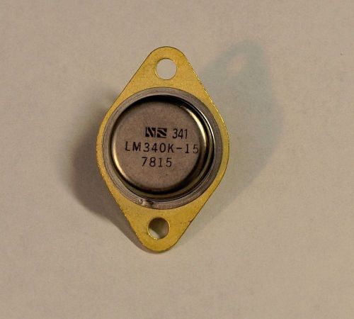 NATIONAL SEMICONDUCTOR LM340K-15 TO-3 Case ( 7815 ) Voltage Regulator