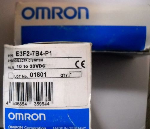 New omron optoelectronic switch e3f2-7b4-p1 for sale