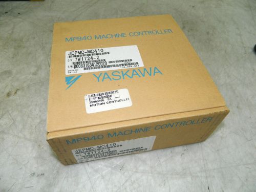 New yaskawa mp940 machine controller, jepmc-mc410, nib, warranty for sale