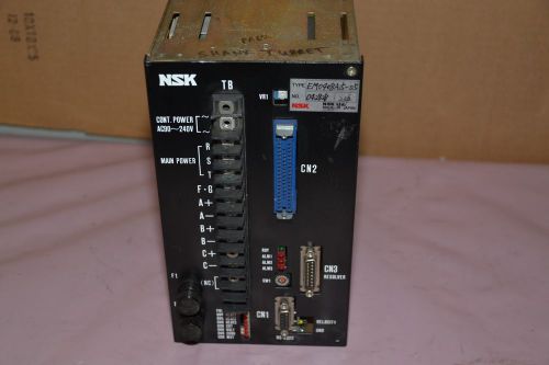 NSK EM0408A15-05 EM0408A1505 90-240V SERVO CONTROLLER