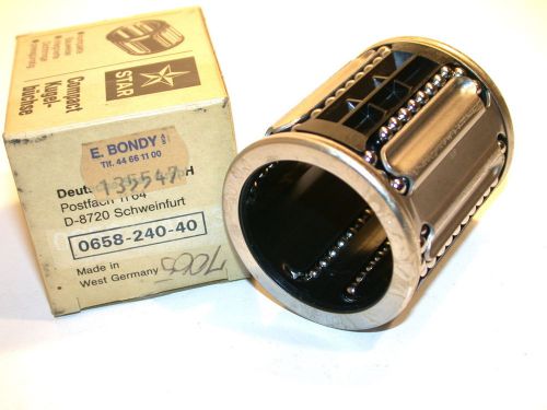 UP TO 4 NEW STAR 40MM LINEAR BALL BEARINGS 0658-240-40