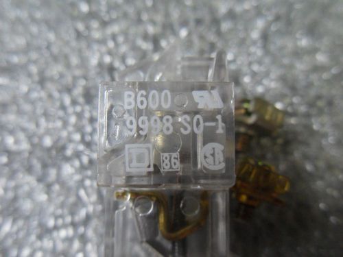 (v50-1) 1 new square d 9998-s0-1 contact block for sale
