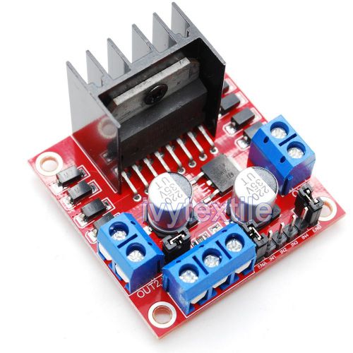 1pc l298n dual h bridge dc stepper motor drive controller board module arduino for sale