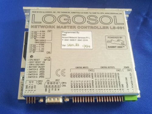 LOGOSOL LS-981 NETWORK MASTER CONTROLLER