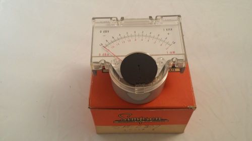 SIMPSON Meter SM-0307 NEW IN OPENED BOX