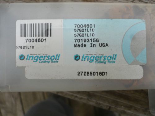 New Ingersoll 27ZE5016D1 7004601 57G21L10  7019315G Cutting Tool w/wrench