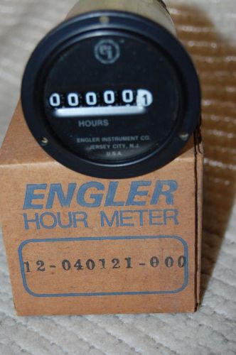 New Engler Hour Meter 12-040121-000  Industrial Equipment 440 Volt 60HZ