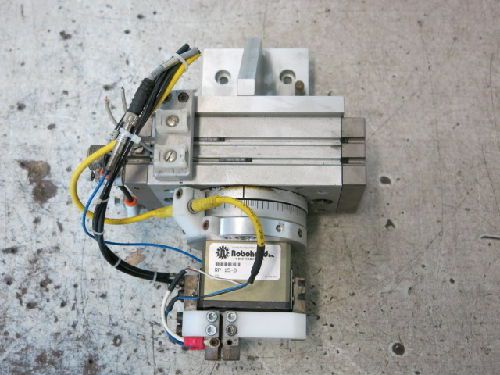 Robohand rp-15-d pneumatic gripper, smc msqb70a rotary actuator for sale
