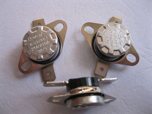 2 pcs temperature switch thermostat 35°c n.o. ksd301 for sale