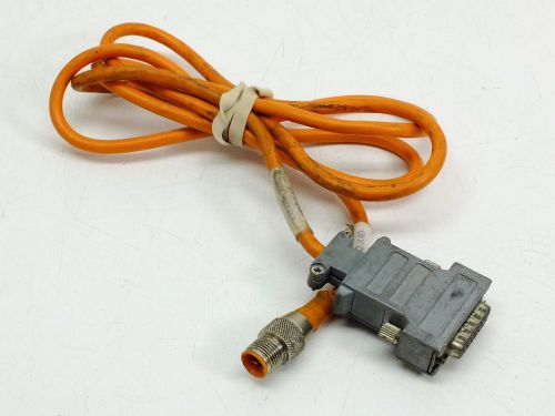 Lumberg automation 1.4m  m12 male to da-15 female cableset double-ended for sale