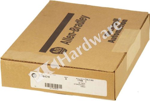 New Sealed Allen Bradley 1746-C16 /A Chassis Interconnect Cable 4ft