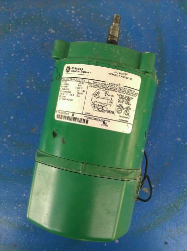 Used ge industrial jet pump motor 1/2 hp 3450 rpm v 115/230  a-c motor for sale