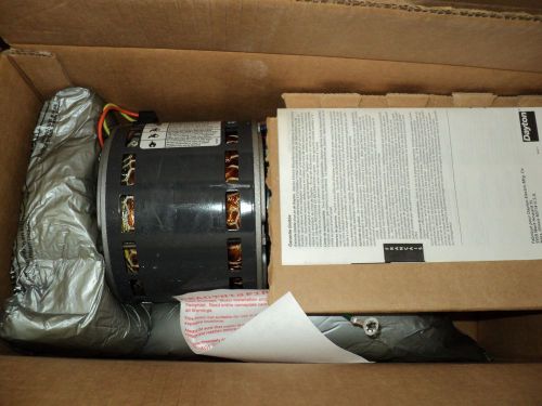 Dayton condenser fan motor, 1/2 hp, 1075 rpm, 60hz , 1 speed , 230 volt ,1 phase for sale