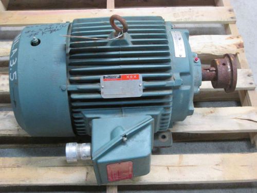 Reliance p25g0405k 15hp 575v-ac 3530rpm 254t 3ph ac electric motor d406478 for sale