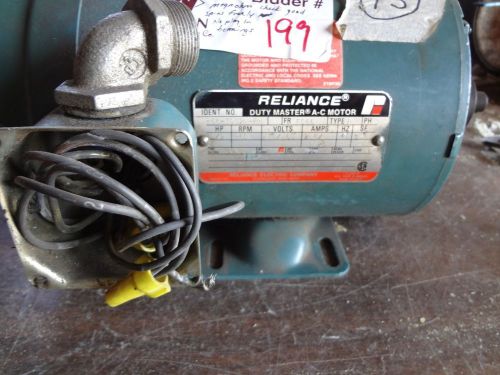 Reliance p56h3032n-pm 1/2hp electric motor for sale