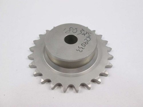 NEW MARTIN 50B25SS 3/4IN ROUGH BORE STAINLESS SINGLE ROW CHAIN SPROCKET D402503