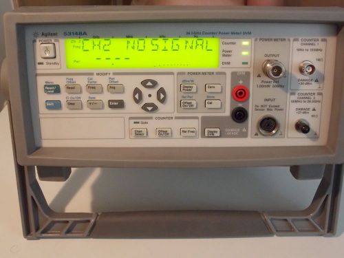 Agilent 53148A Microwave Frequency Counter/Power Meter/DVM 26.5 GHz
