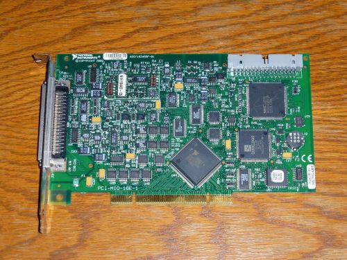 National Instruments PCI-MIO-16E-1 (6070E) NI DAQ Card, Analog Input 1.25Ms/sec