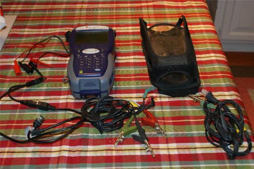 ACTERNA HST-3000C CABLE TESTER WITH CABLES AND CASE