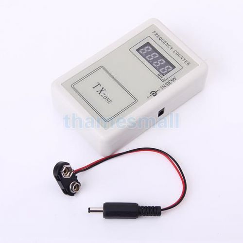 Portable 4-digit Display Wireless Frequency Counter Test Range 250Mhz to 450Mhz