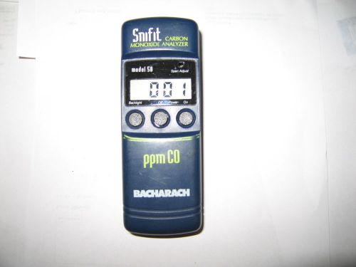 Carbon Monoxide Analyzer - Bacharach - Model 50