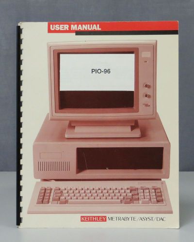 Keithley Model PIO-96 Digital I/O Interface Card User Manual