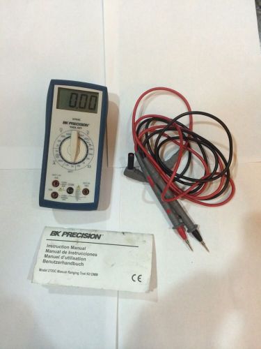 Bk percision 2703c digital multimeter, multitester, voltmeter for sale