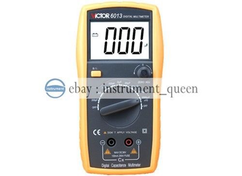 Victor 6013 3 1/2 capacitance meter tester mf uf dmm vc6013 !!brand new!! for sale