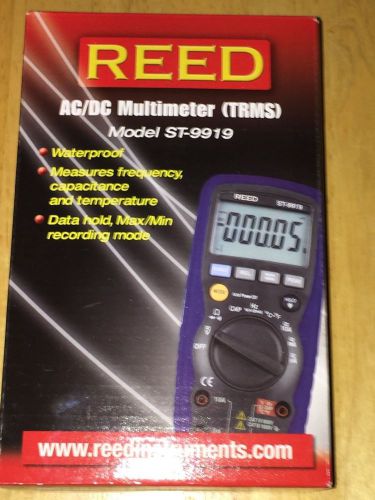 Reed ST-9919 True RMS Digital Multimeter New in Box