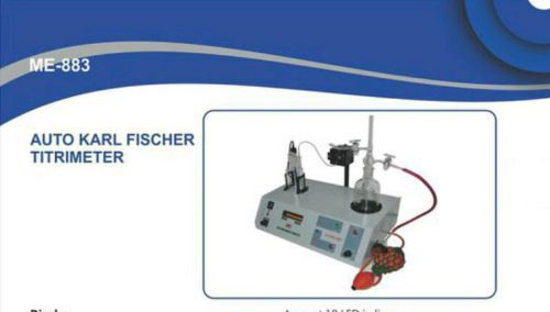 Me-883 auto karl fisher titri meter lab testing free shipping worldwide for sale