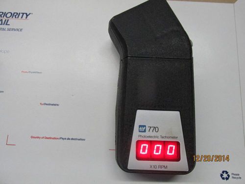 tif 770 Photoelectric Tachometer X 10 RM USED