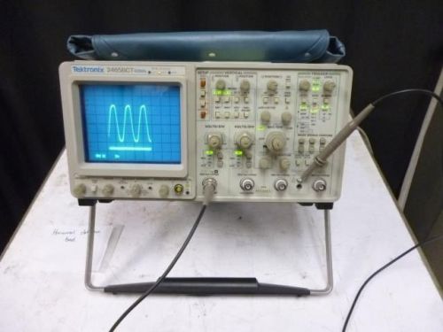 Tektronix oscilloscope 2465bct 400 mhz 4 channels, with gpib standard ieee l557 for sale